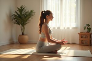 Yoga bei stressbedingten Beschwerden anwenden