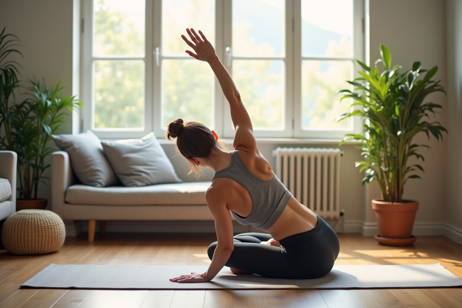 Yoga gegen Rückenschmerzen im Alltag
