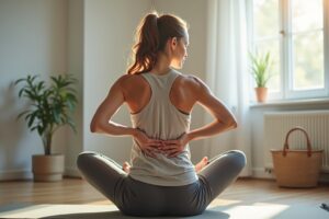 Yoga gegen Verspannungen im unteren Rücken