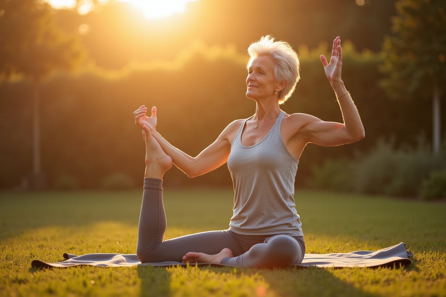 Yoga für gesundes Altern: Dein Weg zur Vitalität