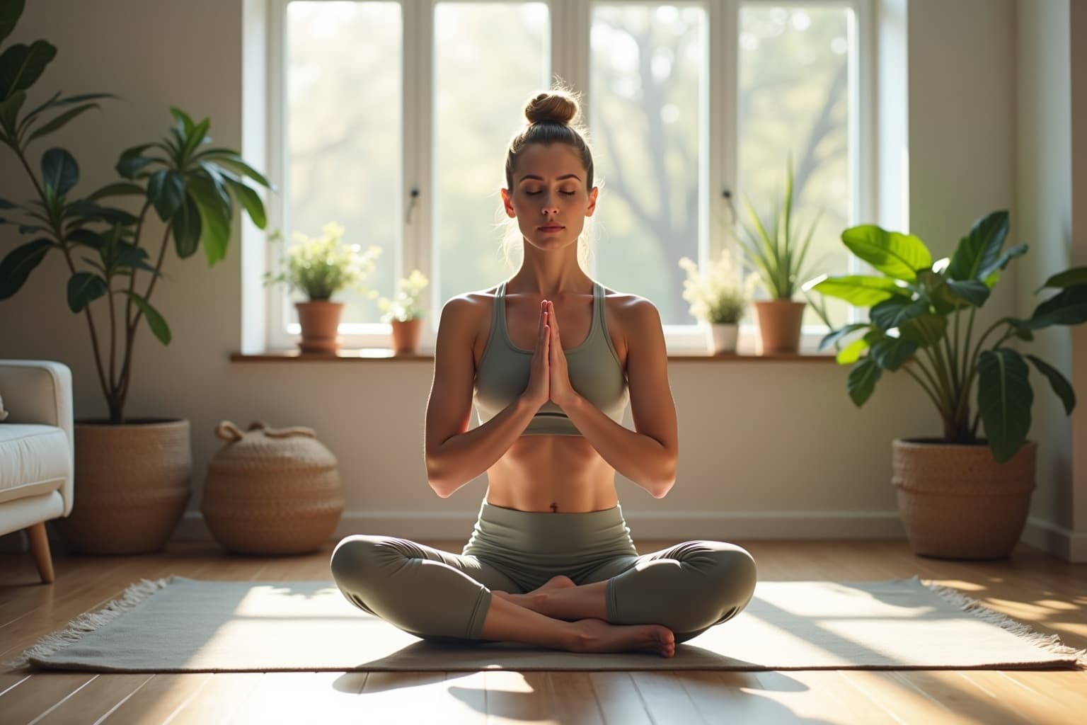 Yoga im Alltag für innere Ruhe und Gelassenheit