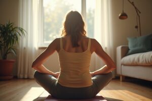 Yoga im Alltag für Nacken und Schultern