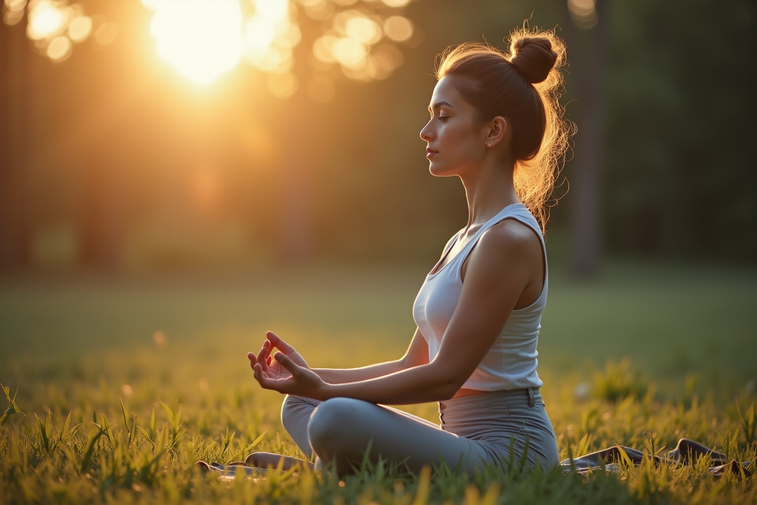 Yoga Meditation bei Ängsten